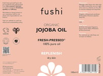 Fushi Organic Jojoba Oil 100ml | Fresh-Pressed, Rich in Vitamin E, Best for Skin