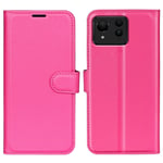 Asus Zenfone 11 Ultra 5G - Læder cover / pung - Rosa