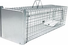 VEVOR Piège pour Animaux Vivants 785x254x305 mm Cage Trappe Chat