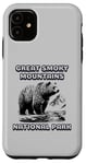 Coque pour iPhone 11 Vacances avec des ours dans le parc national des Great Smoky Mountains