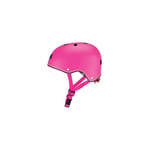 Globber - Casque Primo XS/S - Casque de Protection pour Les Enfants, Rose Intense