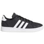 Adidas Grand Court K Vit,svarta 36