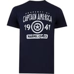 T-shirt Marvel  Property Of Captain America