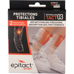 epitact® Sport Protections tibiales 7 x 9,5 cm Pansement(S) 2 pc(s)