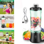 Mixeur électrique Smoothie Maker Mixeur sur socle Extracteur de jus Blender 600ml Max