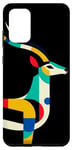 Coque pour Galaxy S20+ Minimalisme géométrique Illustration moderne Gazelle Art