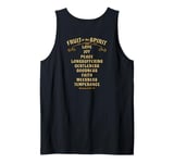 Fruit of the Spirit Love Joy Peace Longsuffering King James Tank Top