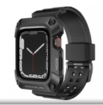 Nillkin DynaGuard Wristband + Case for Apple Watch Series 45mm 7/8/9 Black