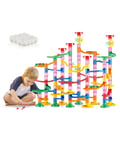 Marble Run Toy 133 Pcs Marble Rush Race Track Game Set Marble Runs STEM