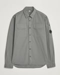 C.P. Company Organic Gabardine Pocket Shirt Grey