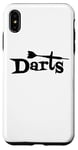 Coque pour iPhone XS Max Dart fléchettes Cible de Fléchettes jeu fléchettes