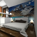 Papier peint intissé Paysages Mount Fitz Roy, Patagonia, Argentina : Taille - 250 x 193 cm