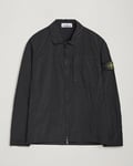 Stone Island Nylon Metal Zip Overshirt Black