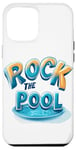 iPhone 12 Pro Max Awesome and Vibrant Rock the Pool Statement Costume Case