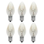 10 st E12 glödlampa 220v-240v 10w C7 glödlampa - varm färg glödlampa Glödlampa/volfram glödlampa vardagsrumslampa