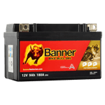 Batteri Banner Bike Bull GTZ10-4 50901 GEL