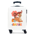 Disney Bambi Valise de cabine multicolore 38 x 55 x 20 cm rigide ABS Fermeture à combinaison latérale 34 l 2 kg 4 roues doubles