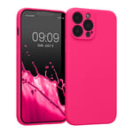 Matte TPU Case for Apple iPhone 13 Pro Max - Neon Pink