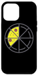 iPhone 12 Pro Max Pizza 3 Slices Cheese Pepperoni Funny Geometric Food Retro Case