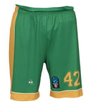 Bigsport Replica Howard Eurocup Limoges Csp Extérieur 2017-2018 Short de Basketball Garçon, Vert, FR : L (Taille Fabricant : 12 Ans)