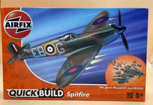 Airfix QUICKBUILD N/A Scale Spitfire Quick Build J6000 Raptor Quickbuild Model