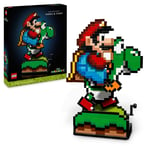 LEGO Super Mario World: Mario & Yoshi Building Set, Model Kit for Adults to B...