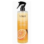 Spray cheveux Biphase Nutritif Instantané - Arôme Orange douce & Curcuma - Soin Cheveux - Répare et Nourrit - Anti-Frisottis - Filtre solaire – Gamme Professionnelle- apporte souplesse et contrôle de