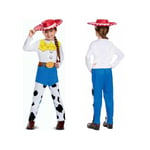 Jessie - Toy Story - Licence Officielle Disney - Costume Déguisement Classique - Taille Enfant Au Choix S/M/L - Rouge/Jaune - Matériaux Durables - Cadeau Magique - Pour Enfants À Partir De 3 Ans