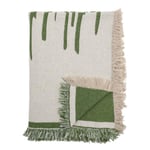 Bloomingville Haxby Throw Green Bomullsfilt