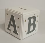 Bambino ABC Resin Baby Money Box - Can Be Personalised For Free