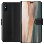 Xiaomi Redmi 9A Plånboksfodral Abstrakt Mönster