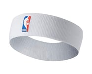 Nike Headband NBA NKN02100, Unisex Headband, White Taille Unique