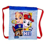 CyP Brands- Paw Patrol Sac à dos Sac à dos Sac à cordon Hide and Seek Multicolore Produit officiel, multicolore, Estandar, Décontracté