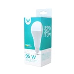 LED-lampe E27, A65, 15W, 230V, 4500K, Hvid neutral