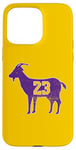 iPhone 15 Pro Max Vintage GOAT 23 Distressed Case