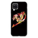 Cokitec Case for Samsung Galaxy A12 Manga Fairy Tail Logo Black