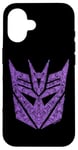 iPhone 16 Transformers Evergreen Decepticons Purple Icon Filled Logo Case