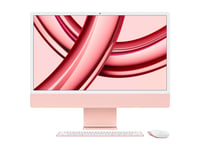 Apple iMac with 4.5K Retina display MQRD3FN/A - Fin 2023 - M3 8 Go RAM 256 Go Rose AZERTY