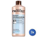 3x Franck Provost Expert Hydratation 750Ml Baume Pour Cheveux
