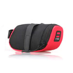 Mountain bike tail bag road bike cushion bag car seat riding bag equipment-red_15*7 * 7CM