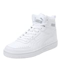 Puma Rebound Joy, Sneaker Mixte, White White-Limestone, 39 EU