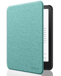 MoKo Case for All-new 7" Kindle Paperwhite (12th Generation-2024) and Kindle Colorsoft Signature Edition 2024, Lightweight Shell Cover with Auto Wake/Sleep for Kindle Paperwhite 2024, Denim Green