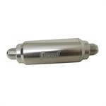 Summit Racing SUM-230117C bränslefilter AN10, 100 micron, silver