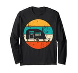 Caravan motorhome camping camper holiday vintage retro Long Sleeve T-Shirt