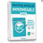 Twinzen - Protege Matelas 160x200 - Protection Imperméable et Respirante -