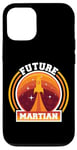 iPhone 12/12 Pro Mars Planet Future Martian Retro Vintage Oldschool Case