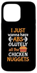 iPhone 14 Pro Max absolutely all the chicken nuggets Design Case