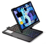 F129-ATS tangentbord för iPad Pro 12.9", silver, bakgrundsbelysning 