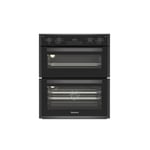 Blomberg ROTN9202DX 59.4cm Built-Under Electric Double Oven - Dark Steel