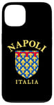 Coque pour iPhone 13 Drapeau de l'Empire romain de Naples - Souvenir de l'Italie - Drapeau Napoli